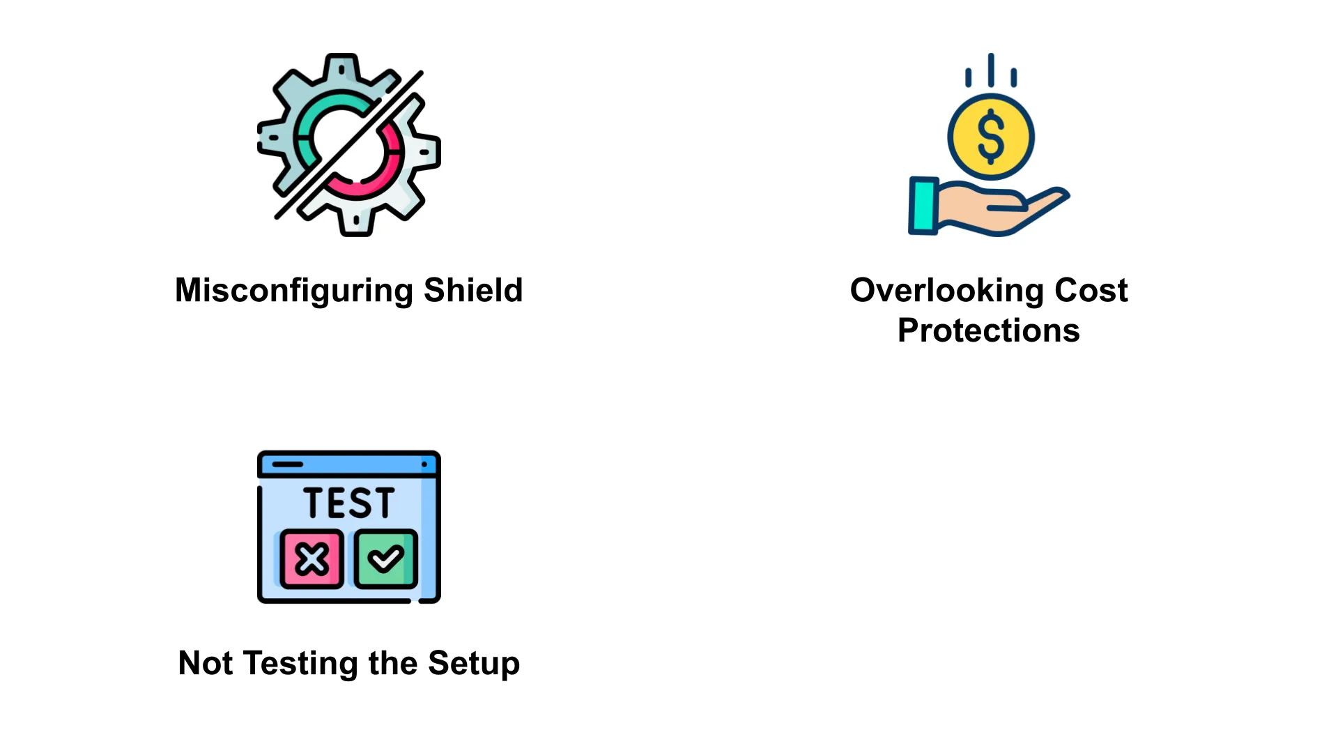 AWS Shield common mistakes 2